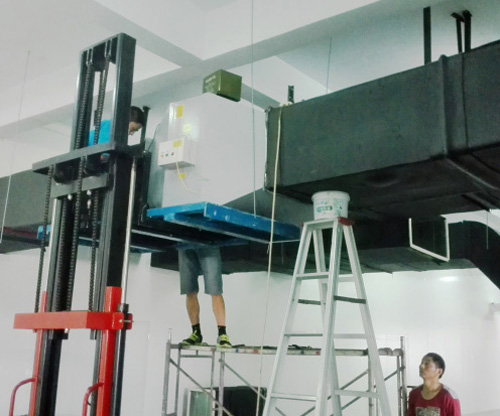 克孜勒苏送风主管道杀菌消毒装置